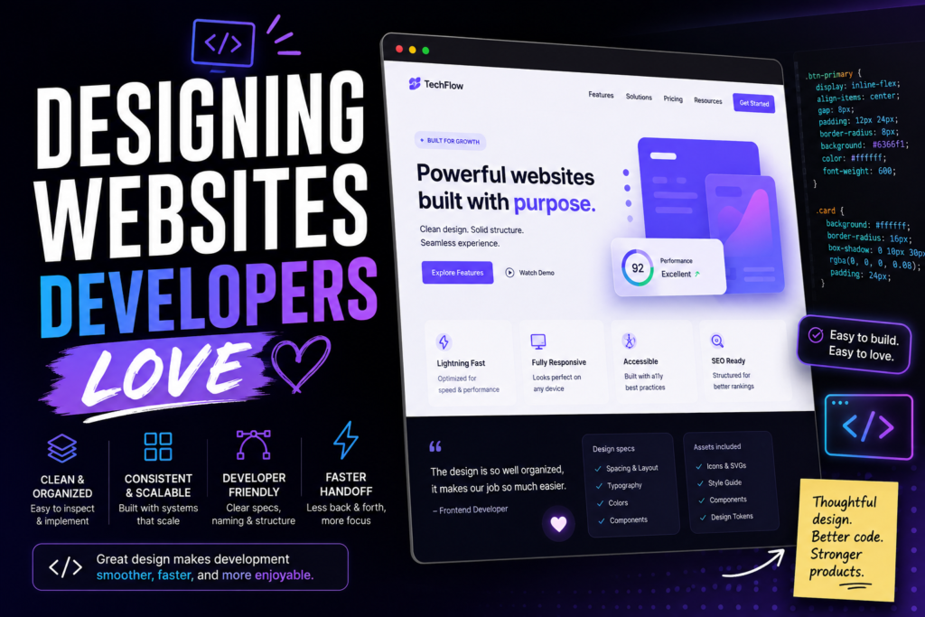 Designing Websites Developers Love | Heide Rubiato