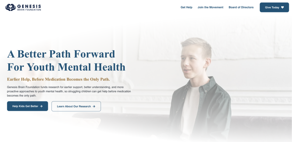 Genesis Brain Foundation – Youth Mental Health Research & Advocacy