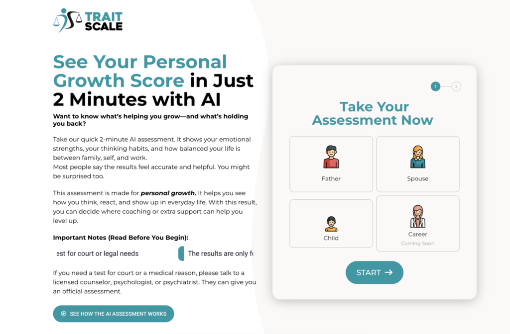 Trait Scale – Psychometric Assessment & Talent Intelligence Platform