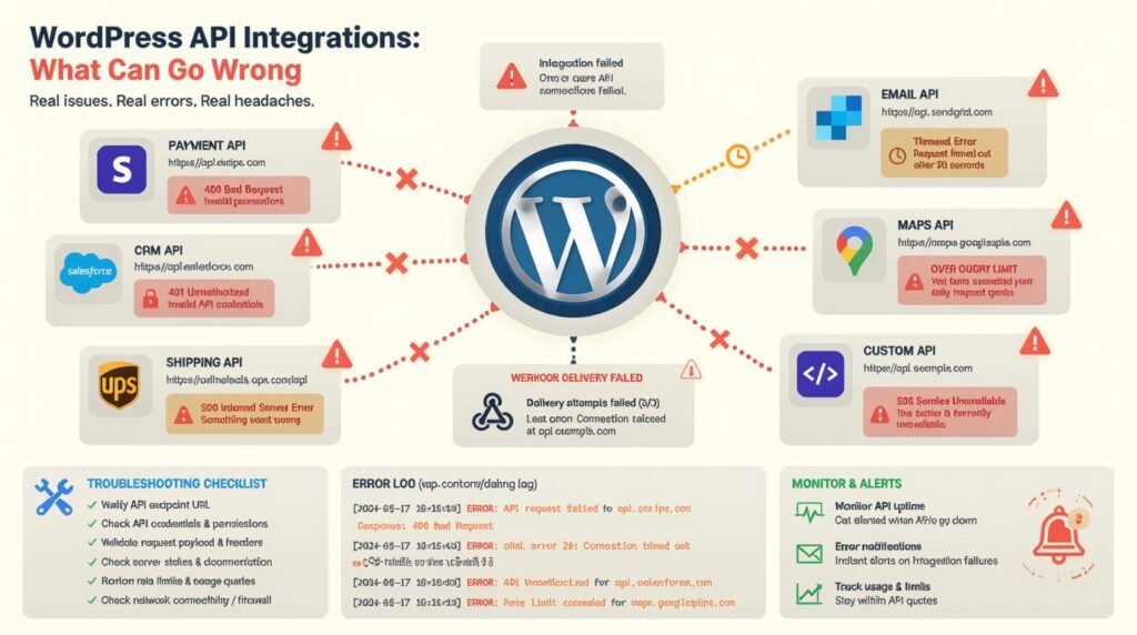WordPress API Integrations: What Can Go Wrong? | Heide Rubiato